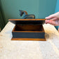 Vintage Folk Art Wooden Horse Lidded Box
