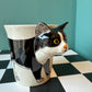 Tuxedo Black Cat Ceramic Mug