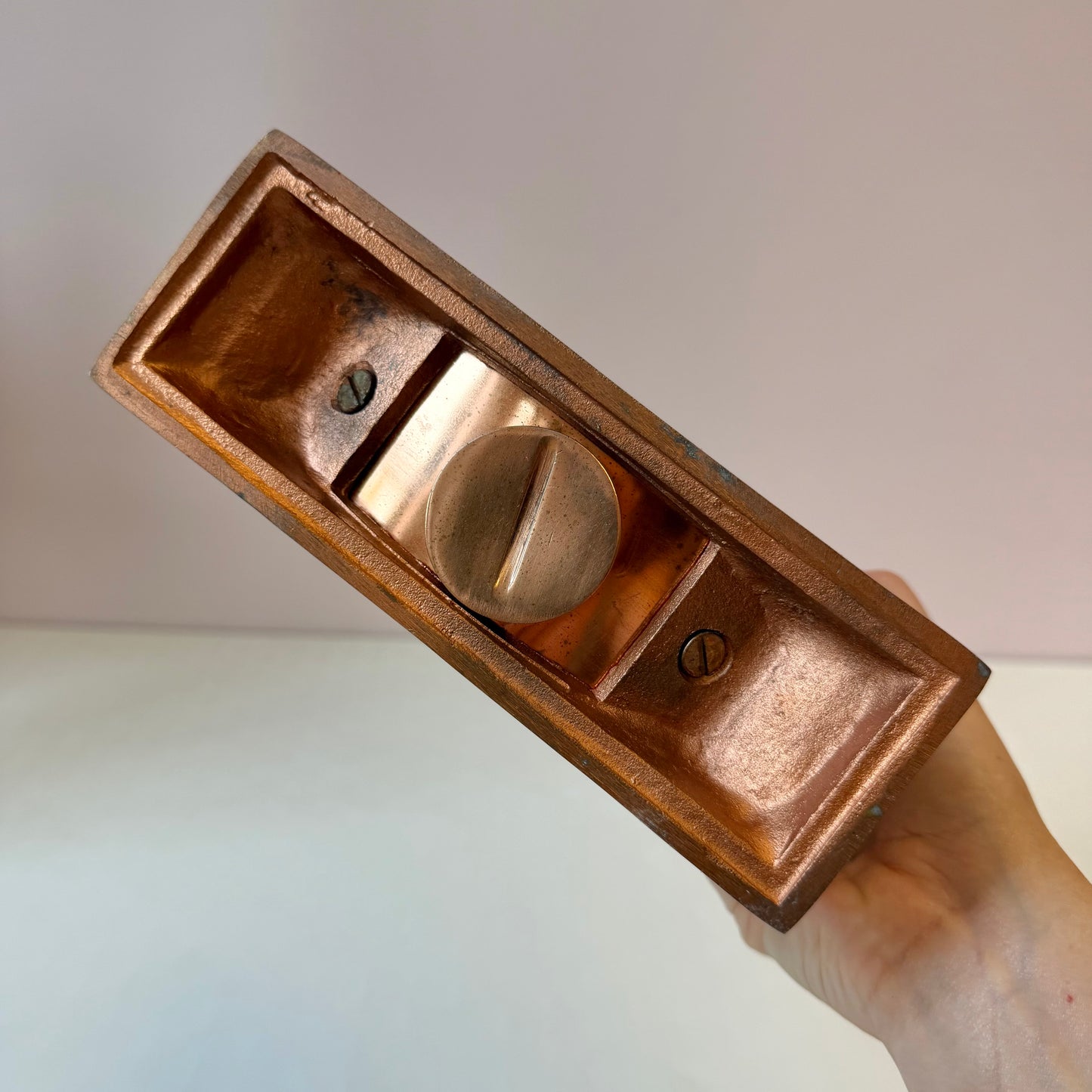 Vintage Novelty "One Cent" Wheat Penny Money Box