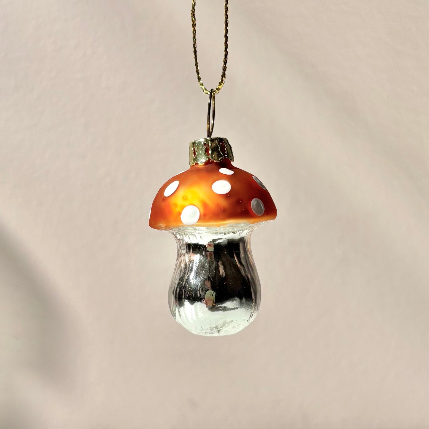 Colorful Mini Mushroom Ornament