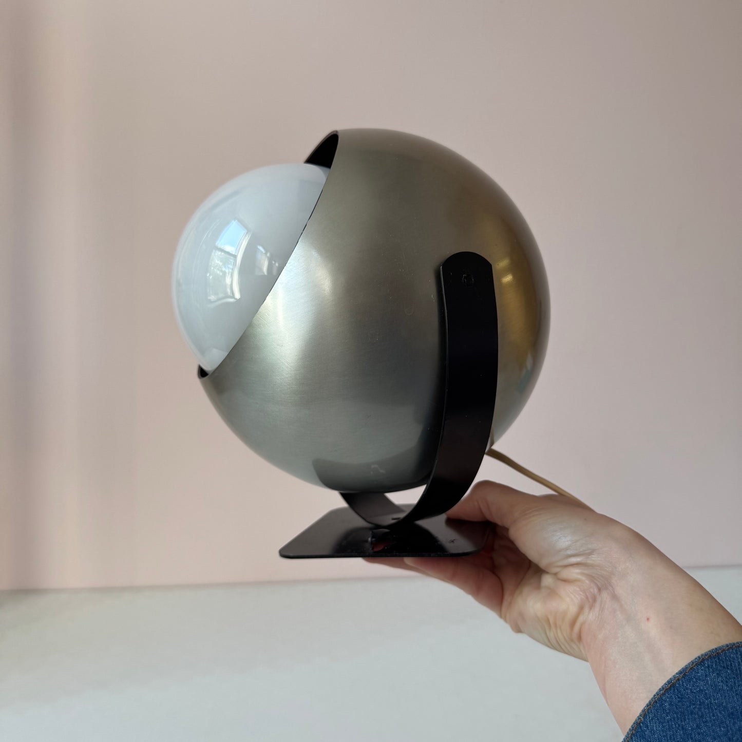 Vintage Space Age Eyeball Lamp