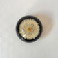 Vintage Lucite Dandelion Dome Paperweight