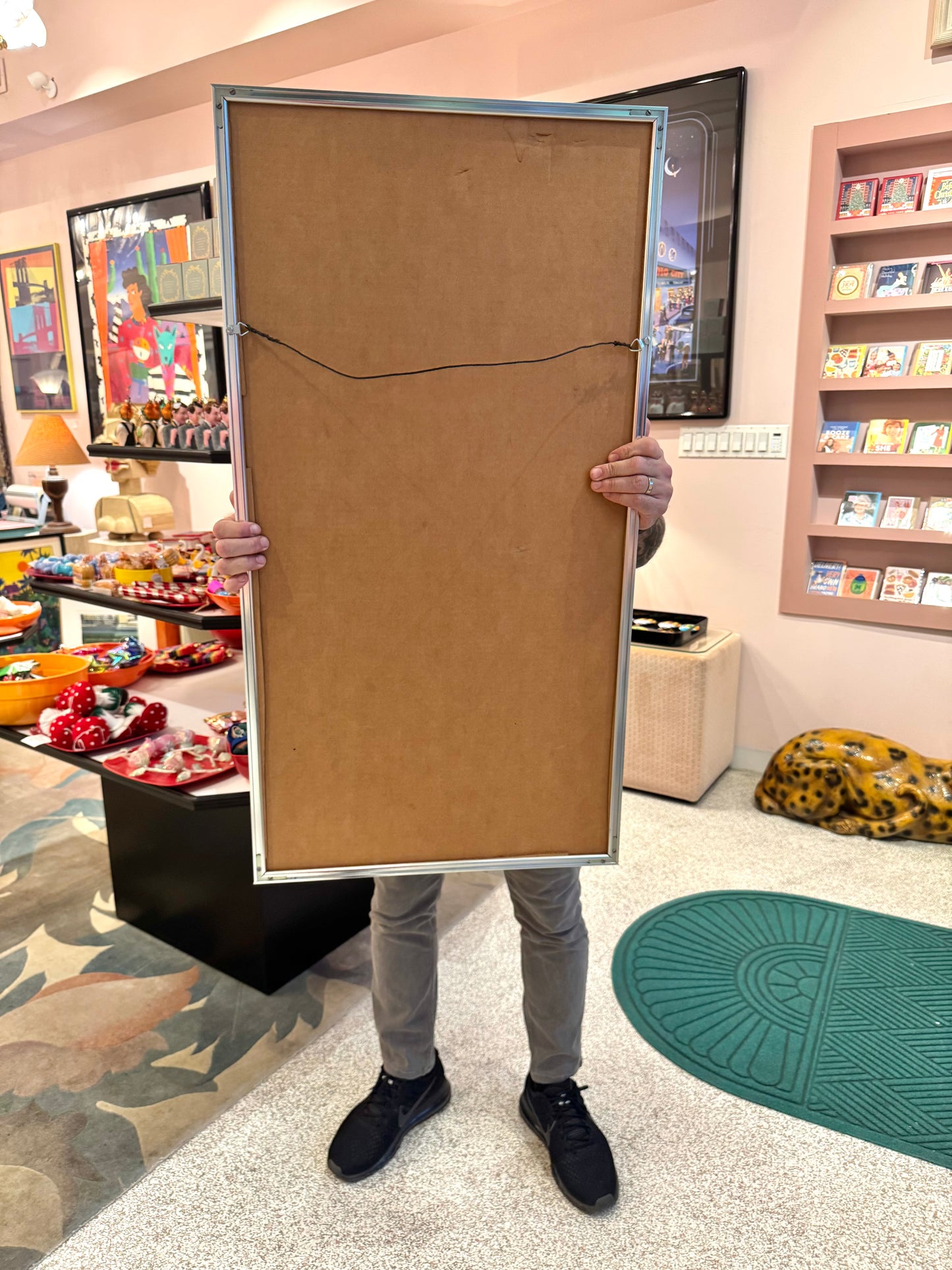 Vintage Framed 1980 "Pablo Picasso: A Retrospective" Exhibition Poster