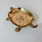 Vintage Brass Turtle Catchall Dish
