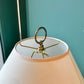 Vintage Brass Deco Style Table Lamp