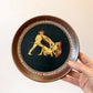 Vintage Set of 6 Terracotta Ancient Greek Replica Wall Plates