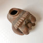 Vintage Mid-Century Mayan-Style Terracotta 'Acrobat' Pottery Vase