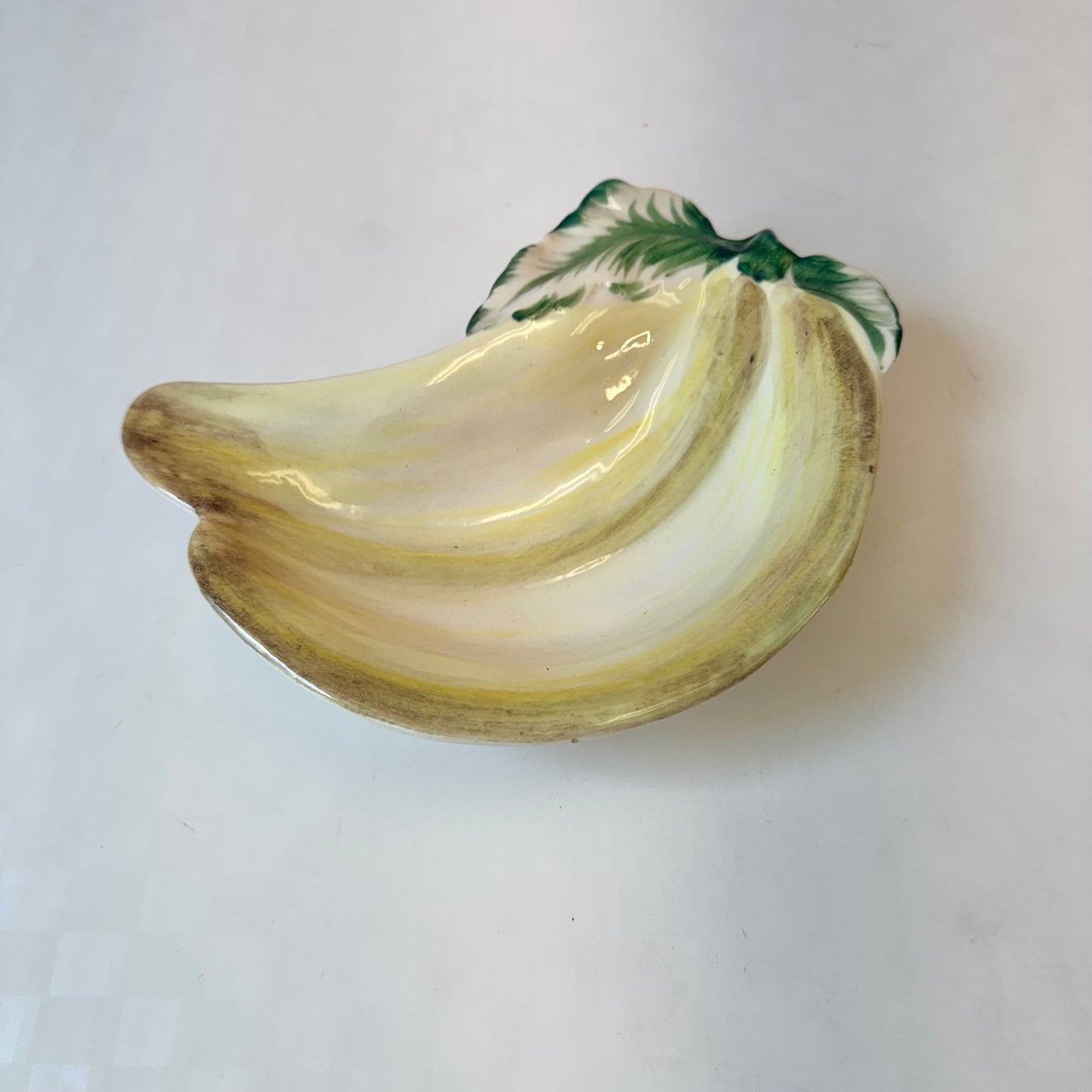 Vintage Italian Ceramic Banana Catchall Dish