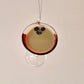 4" Glass Espresso Martini Ornament