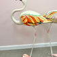 Pair of Extra Large Vintage Mexican Papier- Mache Flamingo Statues