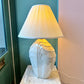 Vintage Opalescent Hollywood Regency Style Lamp