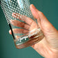 Vintage Mid-Century Georges Briard Highball Textured Dot Glasses - Set of 6 or 5