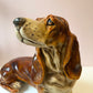 Vintage Mid-Century Extra Large Basset Hound Sculpture