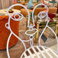 Pair of White John Risley Style Face Chairs