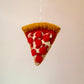 Felt Pizza Ornament