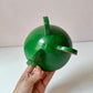 Vintage Paper Mache Watermelon Footed Catchall Bowl