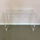 Vintage Lucite Waterfall Console Table