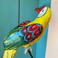 Vintage Papier-Mache Toucan Sculpture on Hanging Stand