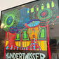 Vintage Hundertwasser Original Framed Museum Poster 1975