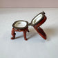 Vintage Ceramic Chair Trinket Box