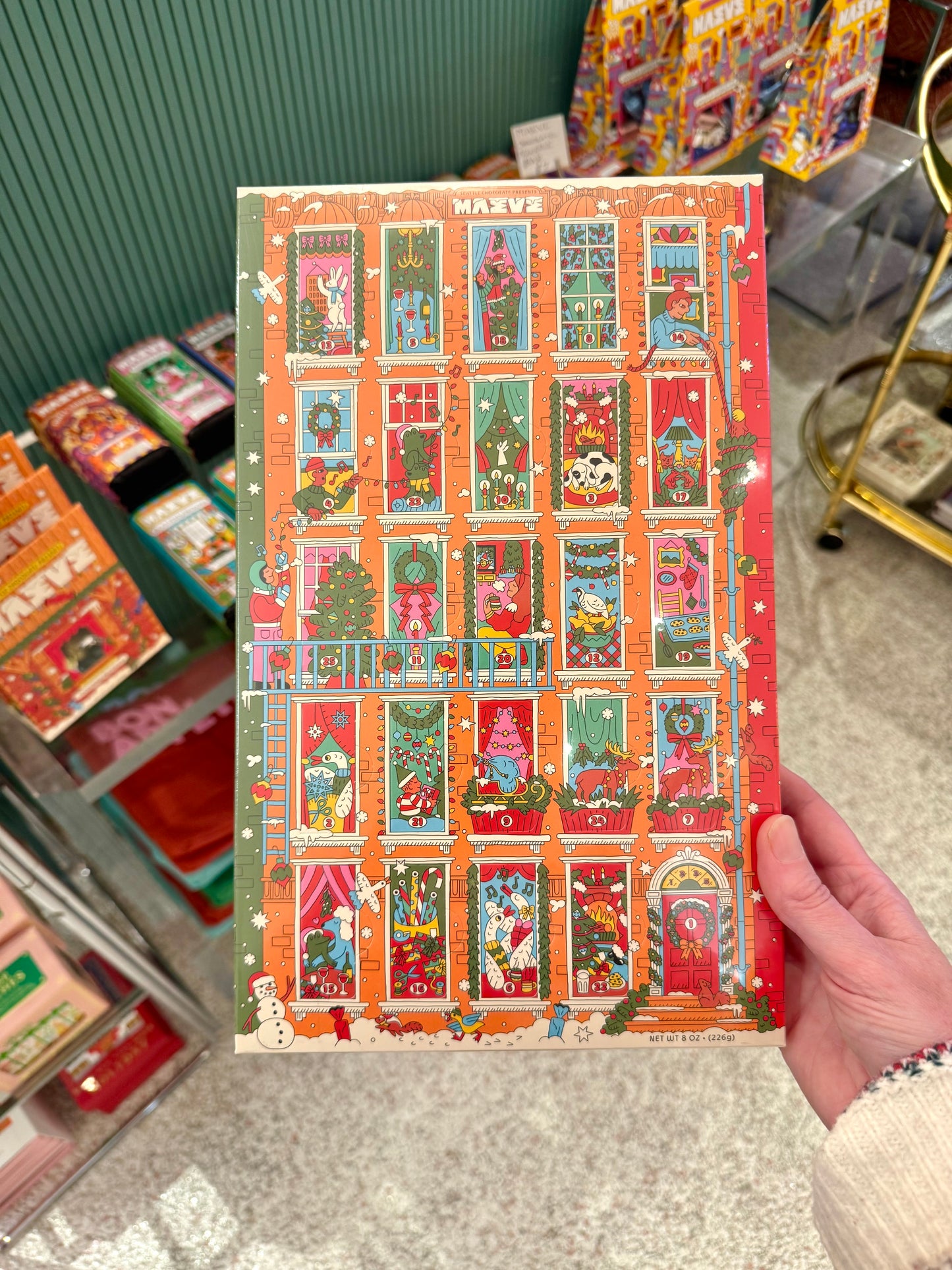 Only Chocolate in the Building Advent Calendar by Maeve