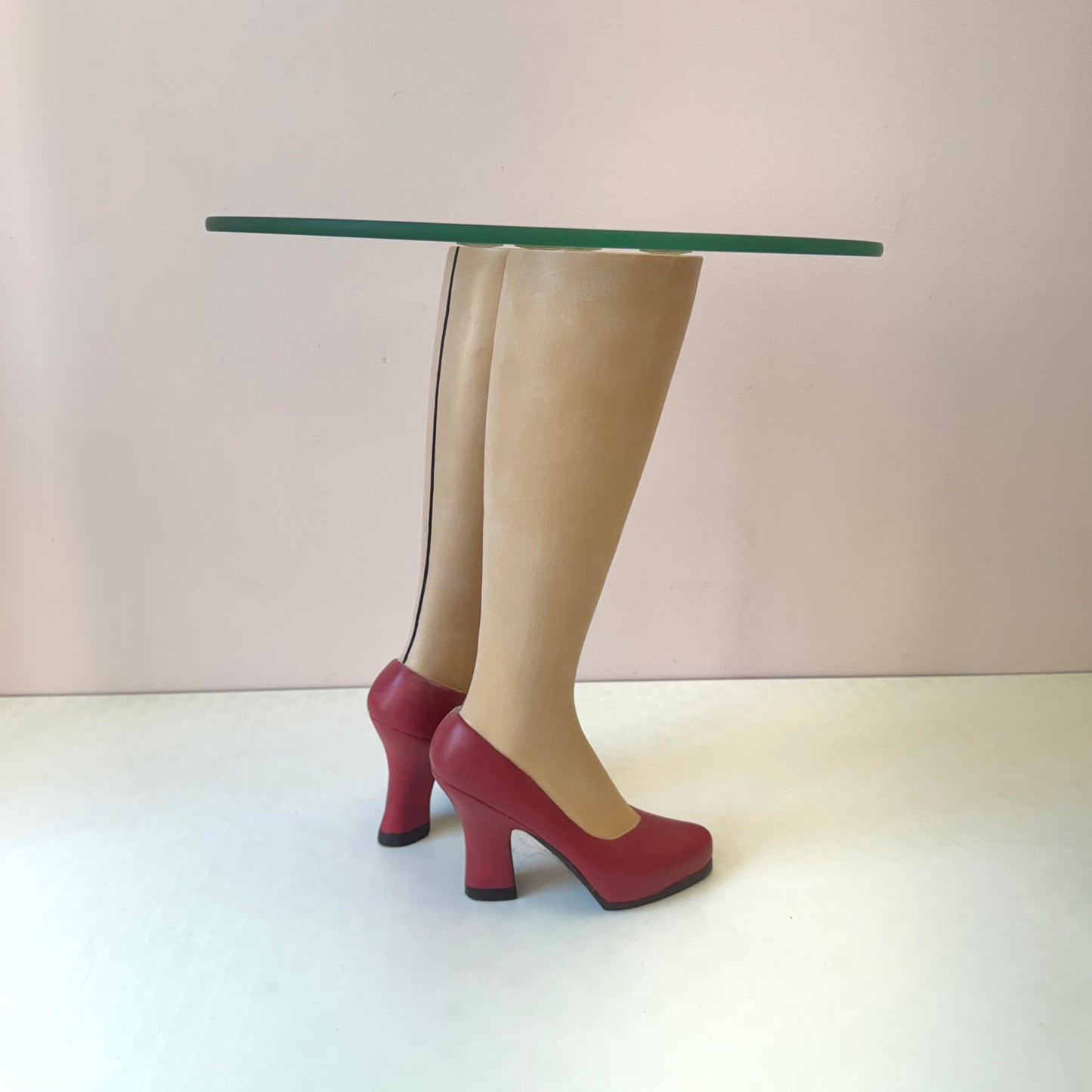 Vintage Stiletto Legs Side Table