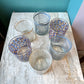 Set of 6 Mid Century Old Fashioned Cocktail Glasses by Donghia
