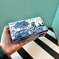 Vintage Portuguese Ceramic Hand Painted Trinket Box