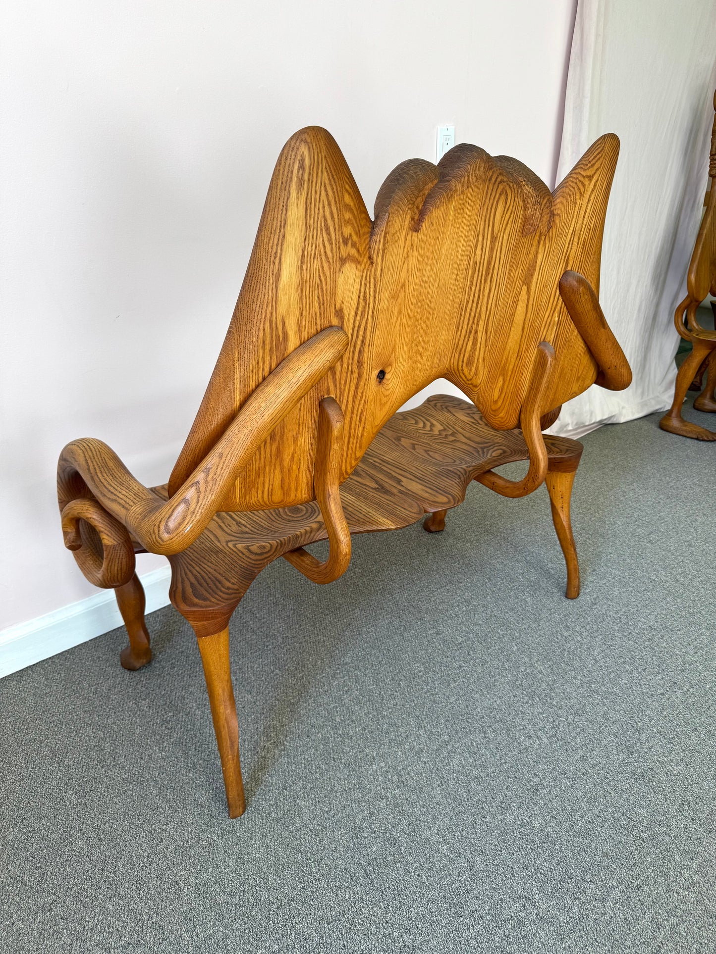 1980 Andrew Willner Ram Bench/Signed and dated