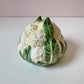 Vintage Italian Vietri Cauliflower Lidded Bowl