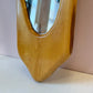 Vintage Live Edge Carved Wood Mirror from Fabulous Furniture