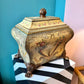Vintage French Inspired Claw Footed Storage Box