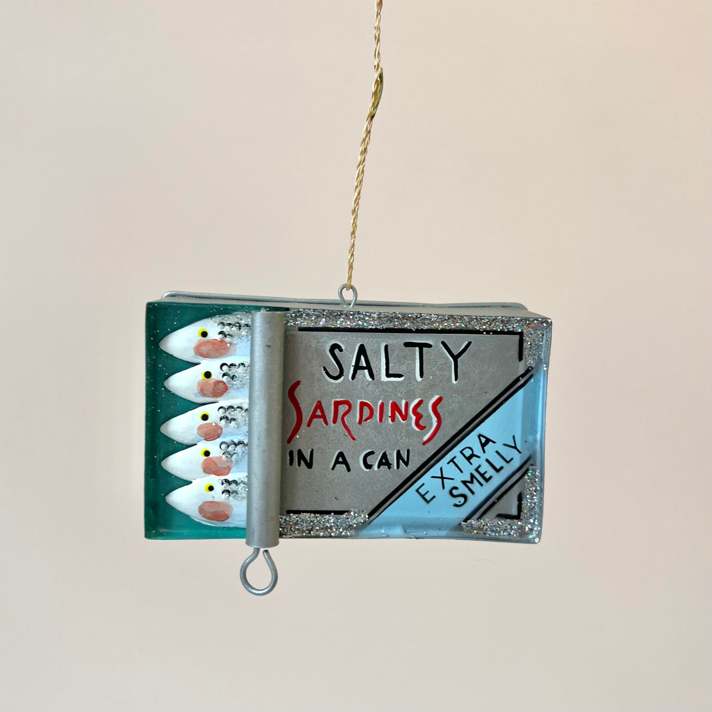 Can of Sardines Holiday Ornament