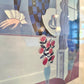 Vintage Framed Thomas McKnight 'Harlequin' Print