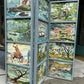 Vintage 1950's Original Paint by Numbers Screen/Room Divider