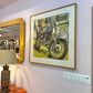 Vintage Limited Edition Screenprint Titled "Triumph Trumpet" by Tom Blackwell