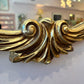 Vintage Large Rococo Giltwood Style Mirror by Union City Mirror