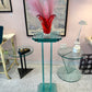 Vintage Stacked Glass Pedestal 36.5”