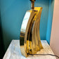 1970’s Pierre Cardin Style Brass Lamp