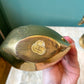 Pair of Vintage Brass Swan Statues