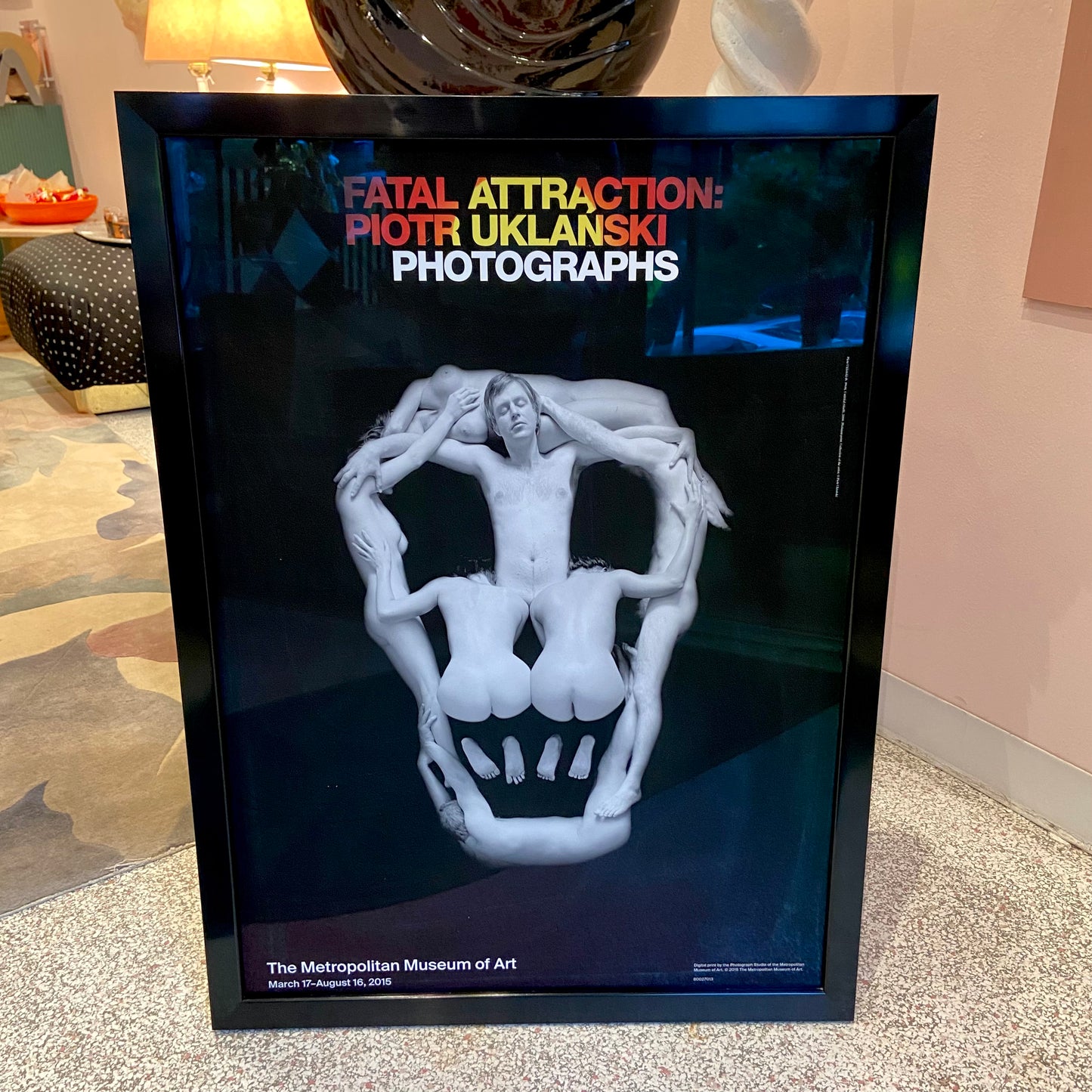 Framed Untitled (Skull) Fatal Attraction: Piotr Uklansi Photographs Platinum Print