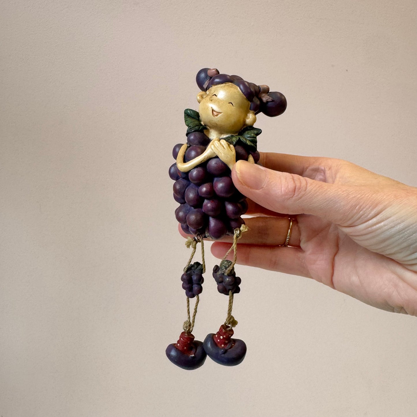 Vintage Set of 2 Cute Shelf Sitters