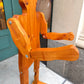 Vintage Extra Large Articulating Wooden Man