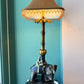 Vintage Raymond Waites for Tyndale Asian Elephant and Rider Table Lamp
