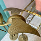 Pair of Extra Large Vintage Brass Crane Birds