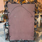 Vintage 1960's Wrought Iron Rose and Vine Mirror
