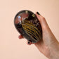 Vintage Glass Jellyfish Paperweight