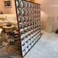 Vintage Turner Space Age Chrome Bubble Mirror