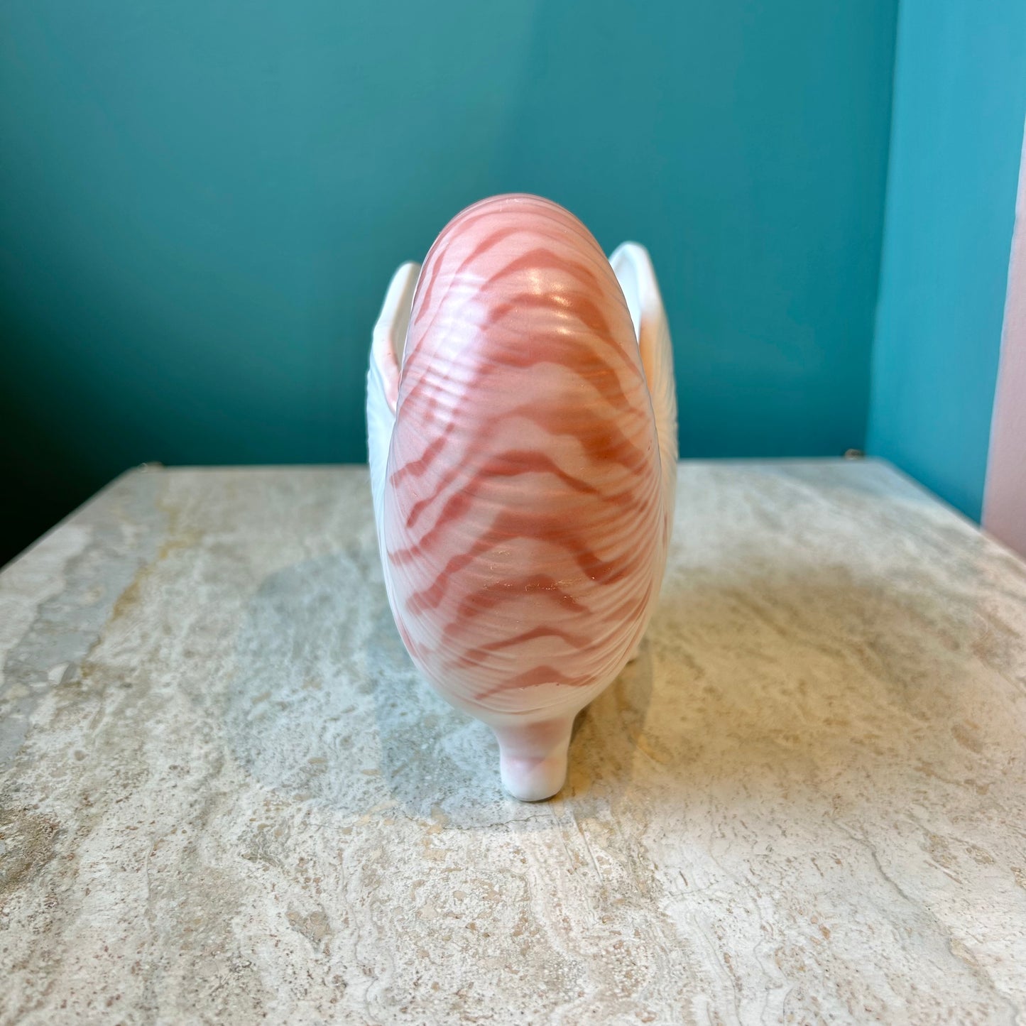 Vintage Fitz & Floyd Nautilus Shell Planter
