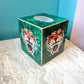 Tiger on Malachite Tissue Box Cover